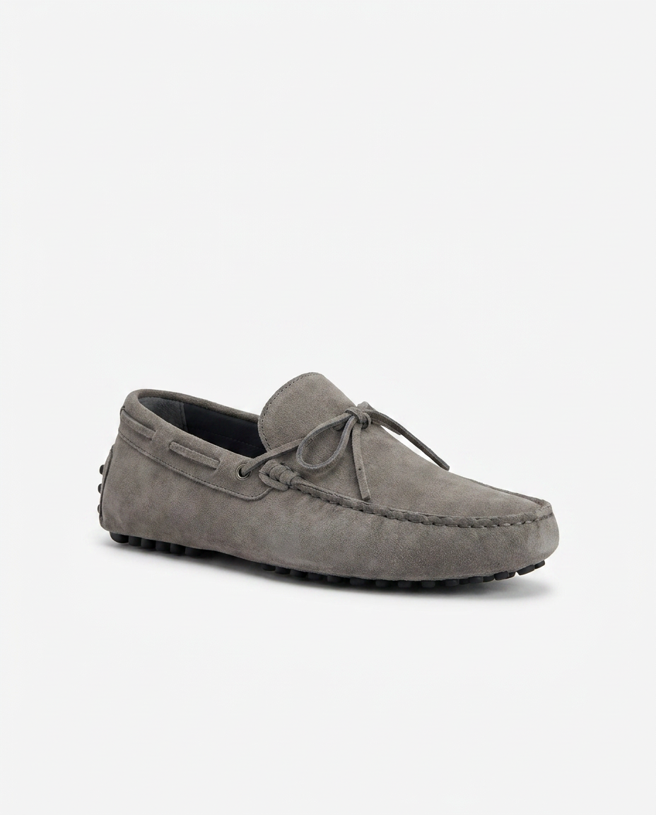 Grey Driver Loafer