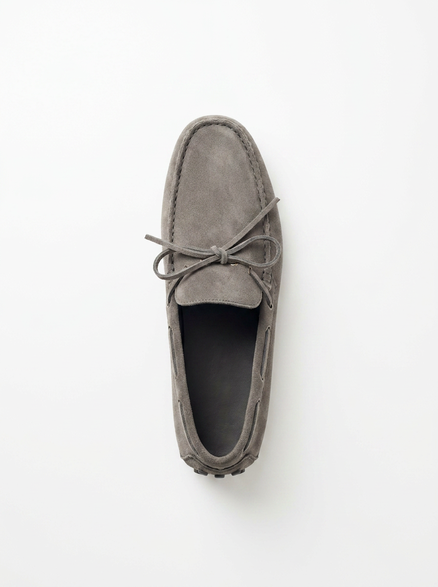 Grey Driver Loafer